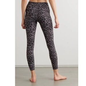 Varley Century leopard Print Stretch Leggings Gray